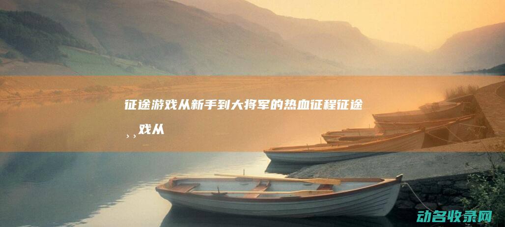 征途游戏 从新手到大将军的热血征程 (征途游戏从新开始攻略)